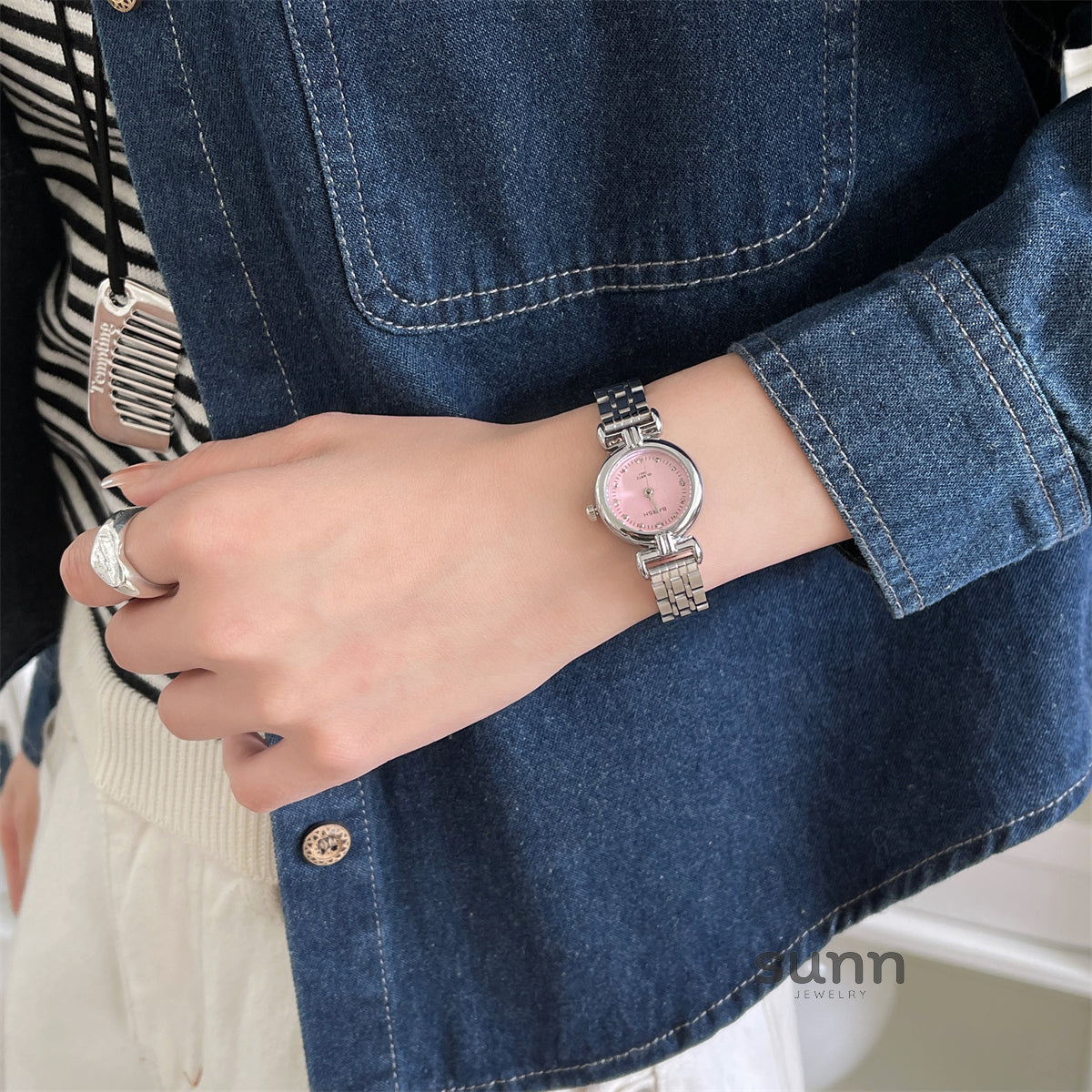 Jameson Vintage Mesh Watch [JT3PM75J]