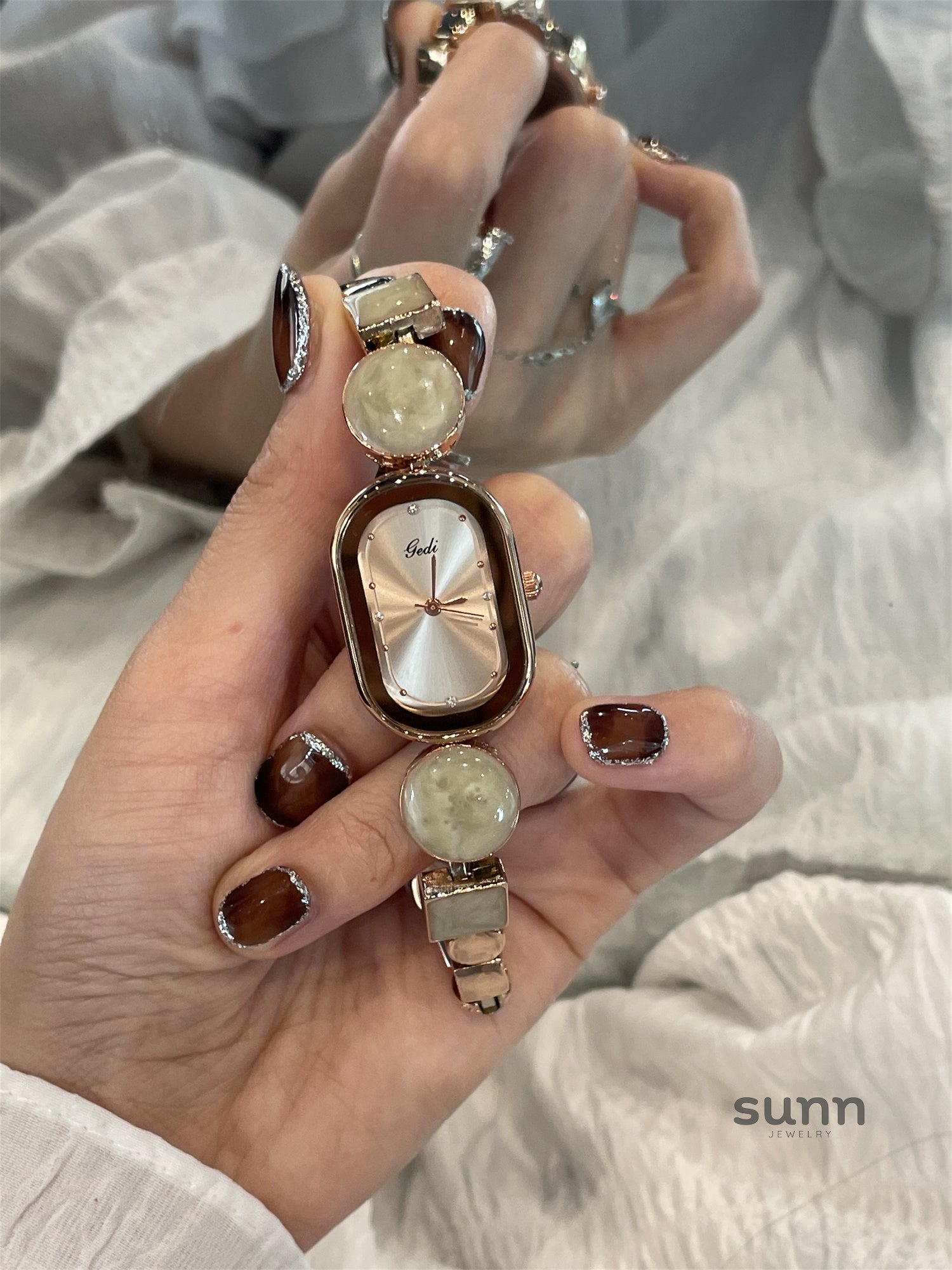 Jamilah Delicate Steel Watch [B5AZWZPN]