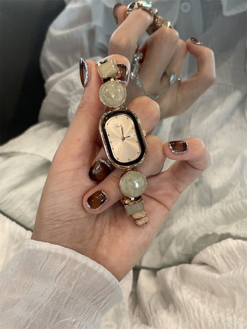 Jamilah Delicate Steel Watch [VIZ40YM4]
