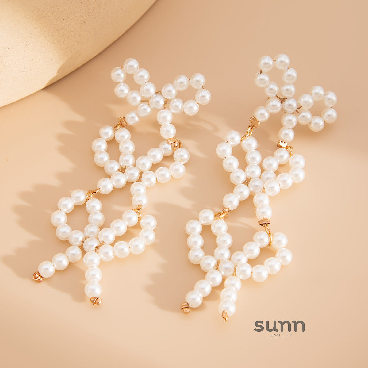 Jamilah Ocean Charm Tassel Earrings [TKZ8TYDA]