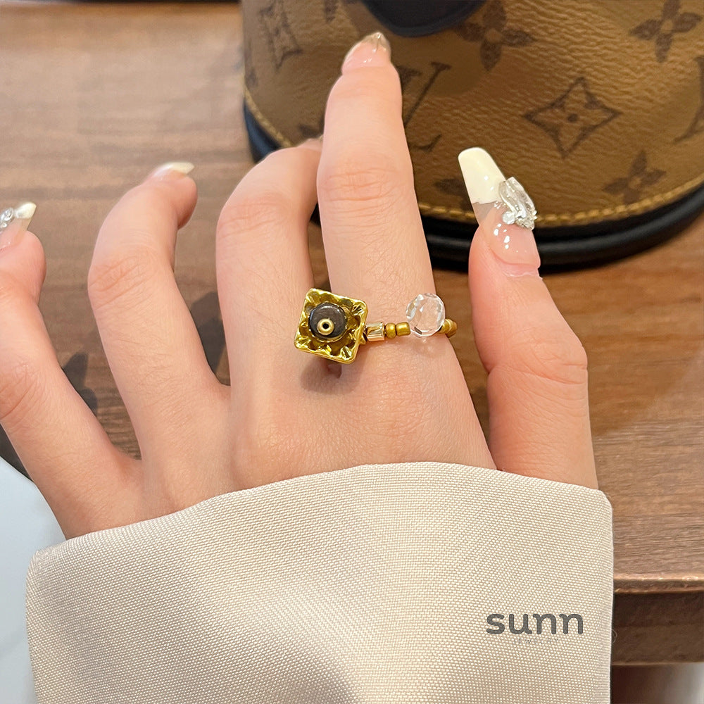Jamileth Beaded Shell Ring [LVDVPN0P]