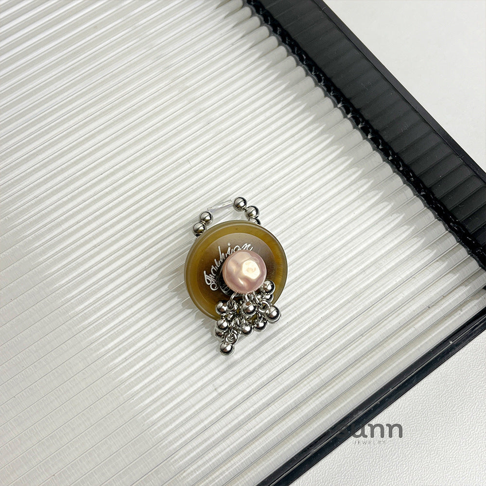 Jamileth Beaded Shell Ring [R8UP19HM]