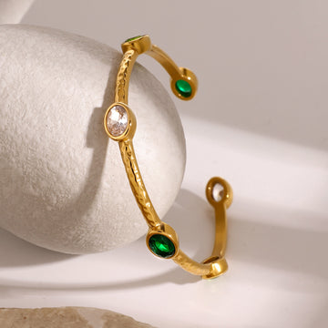 Jamisyn Zircon Retro Bracelet
