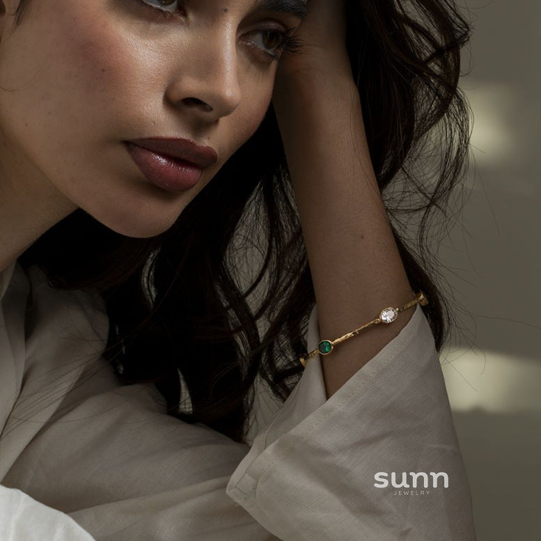 Jamisyn Zircon Retro Bracelet