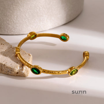 Jamisyn Zircon Retro Bracelet