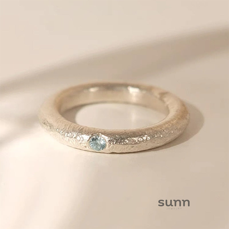 Jamya Sterling Aquamarine Ring [LKHP3KKS]
