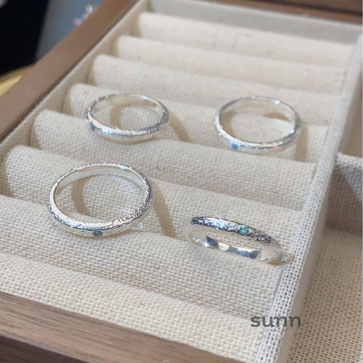 Jamya Sterling Aquamarine Ring [QK1Q1O3Y]