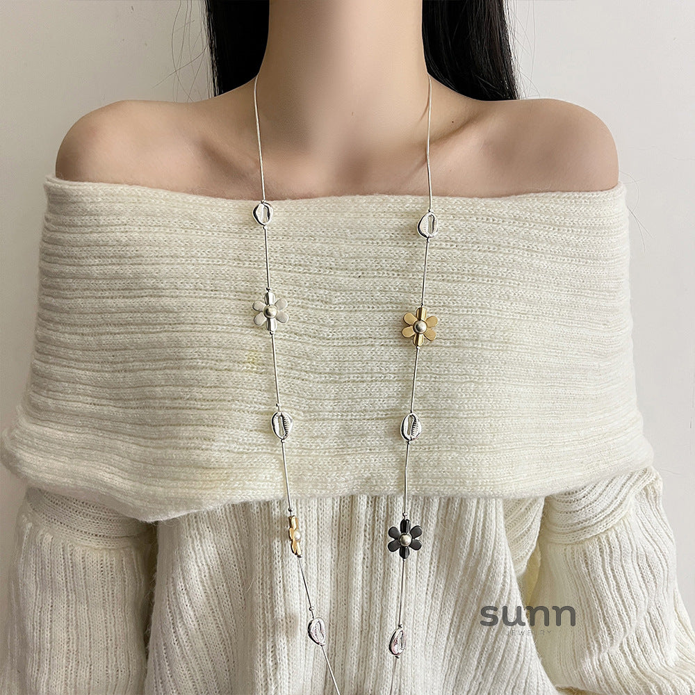 Jamyiah Floral Metal Chain [8MC0B4I7]