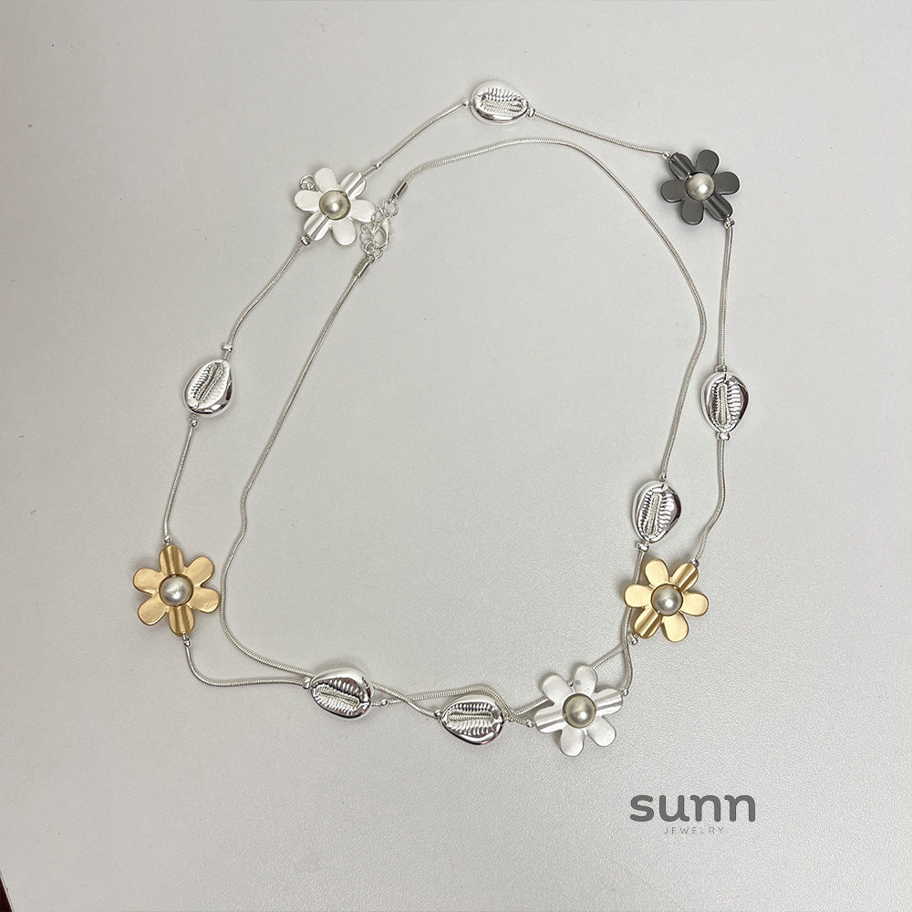 Jamyiah Floral Metal Chain [BMFBVQ5J]