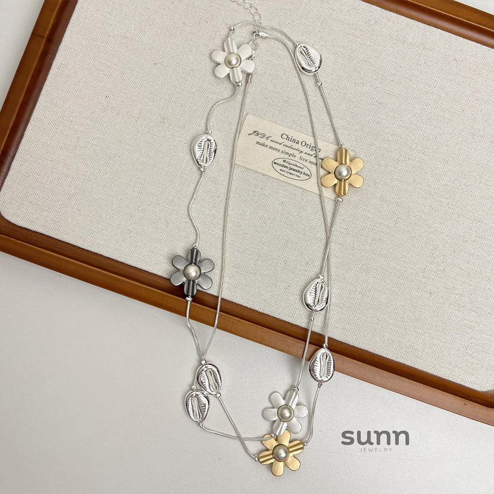 Jamyiah Floral Metal Chain [CQ4H90HK]