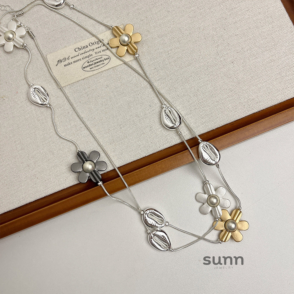 Jamyiah Floral Metal Chain [SO36WJ8F]
