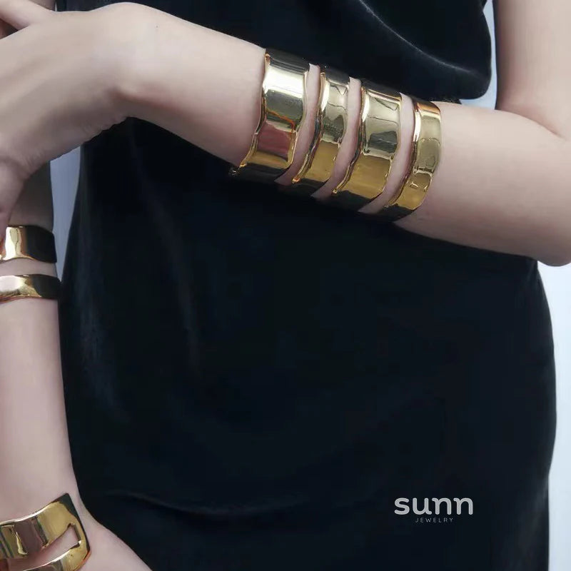 Janay Layered Wave Bracelets