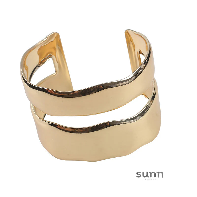 Janay Layered Wave Bracelets