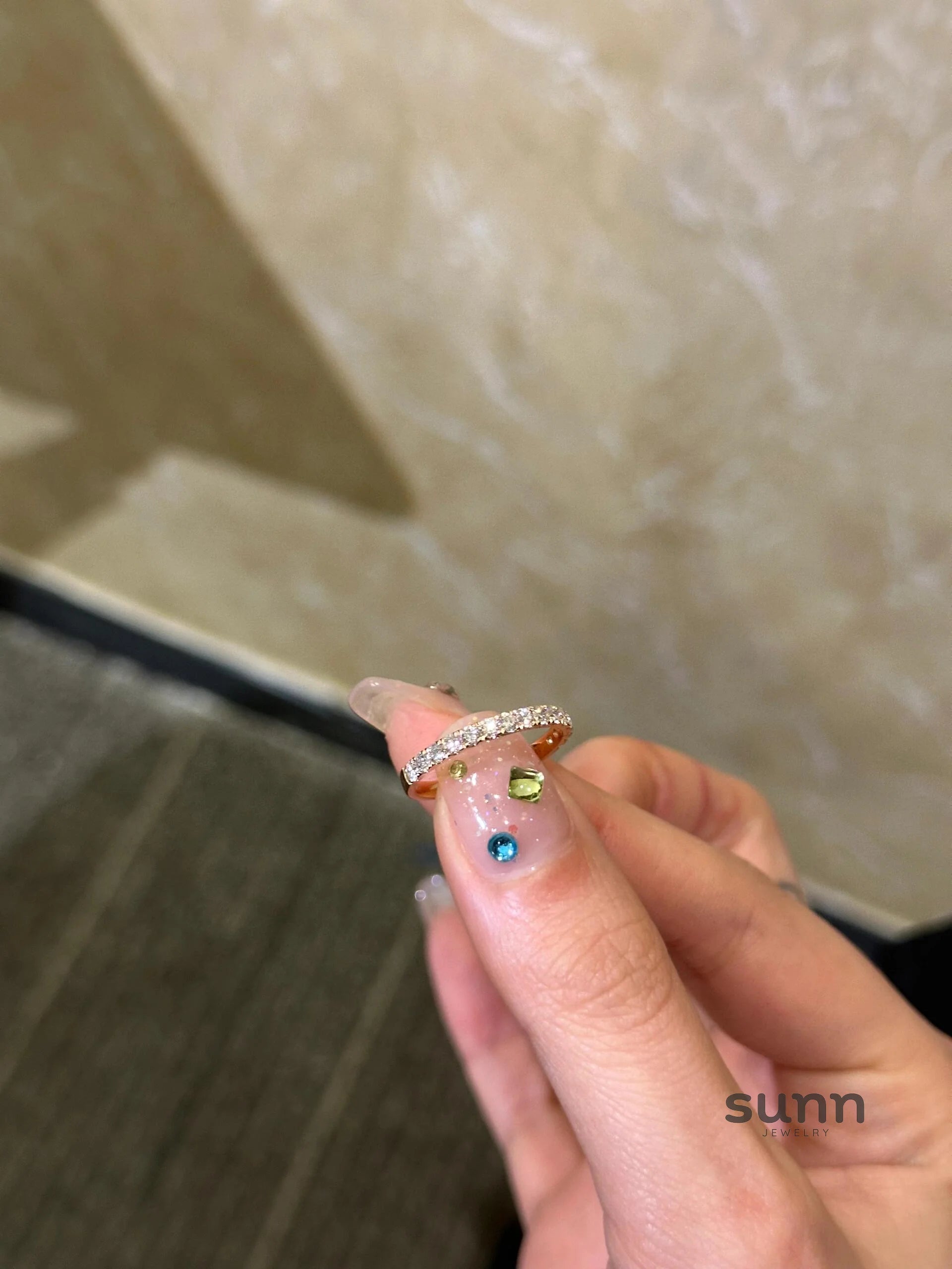 Janayah Pave Band Ring