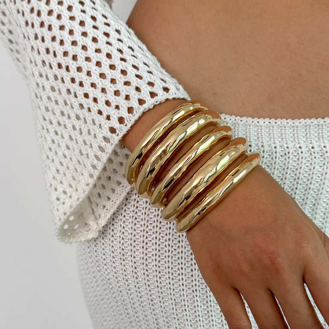 Janel Minimalist Bangle Set