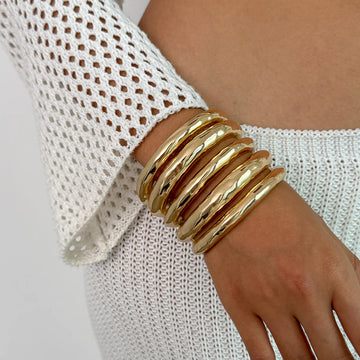 Janel Minimalist Bangle Set