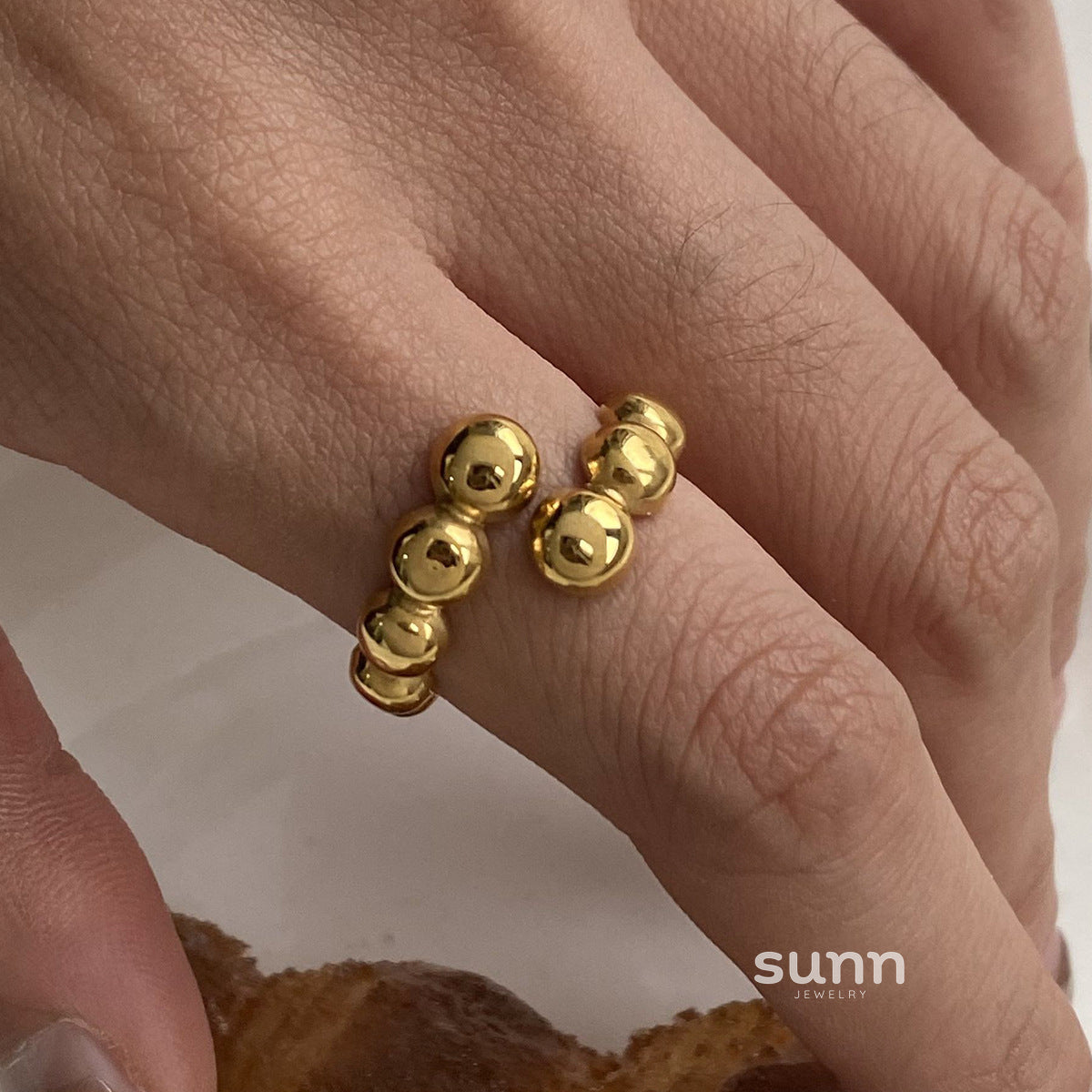 Janelly Dainty Pearl Stacking Rings [MSYP2JDE]