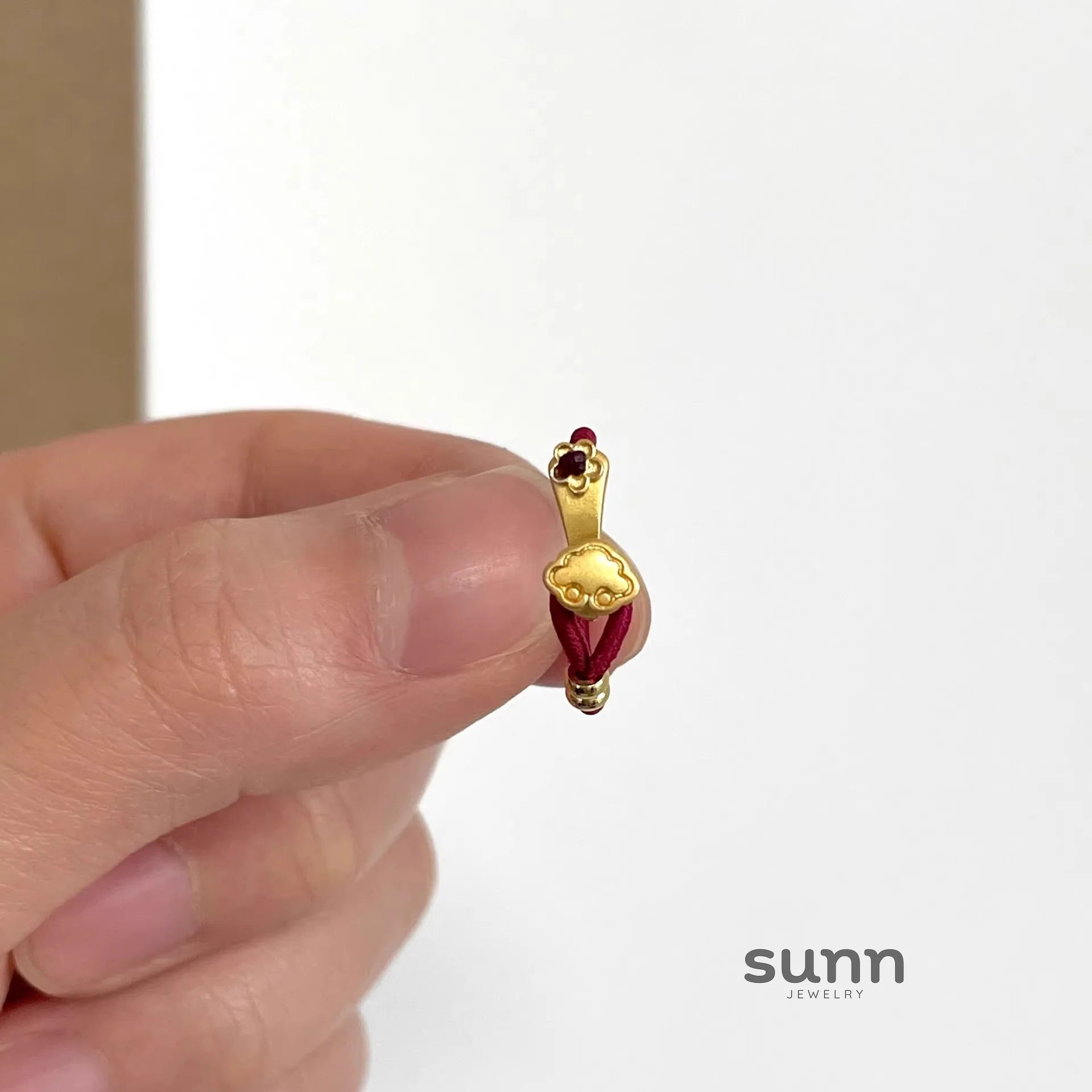 Janiah Ruyi Red String Ring