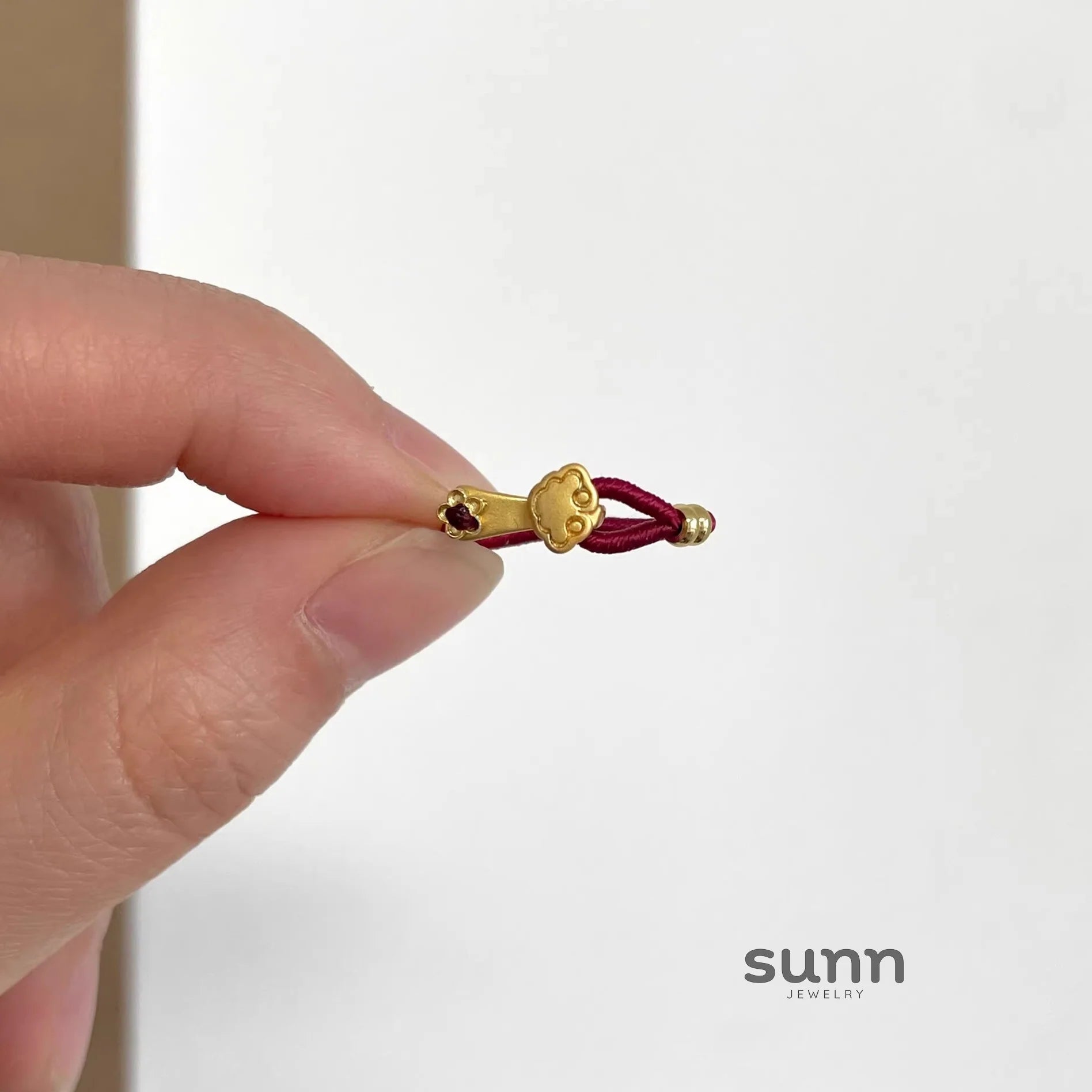 Janiah Ruyi Red String Ring