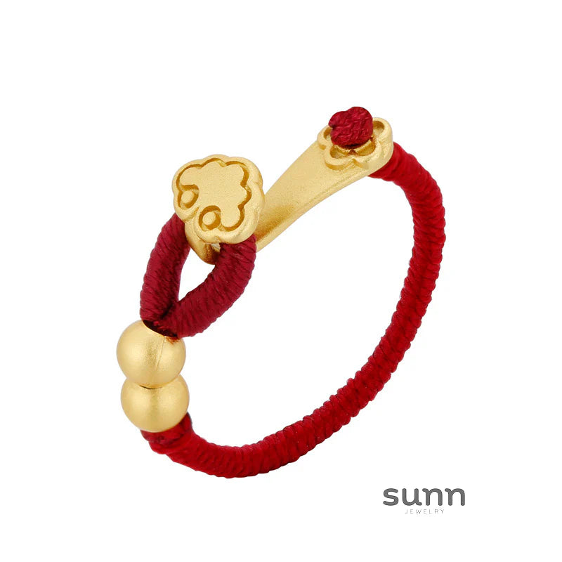 Janiah Ruyi Red String Ring