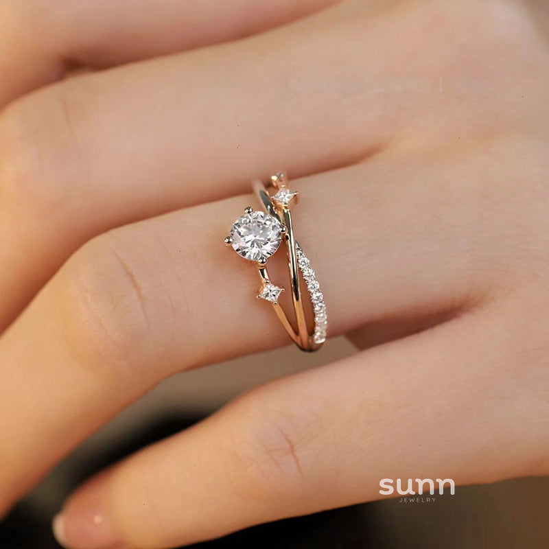 Janiyah Starburst Ring [KBSHOKM1]