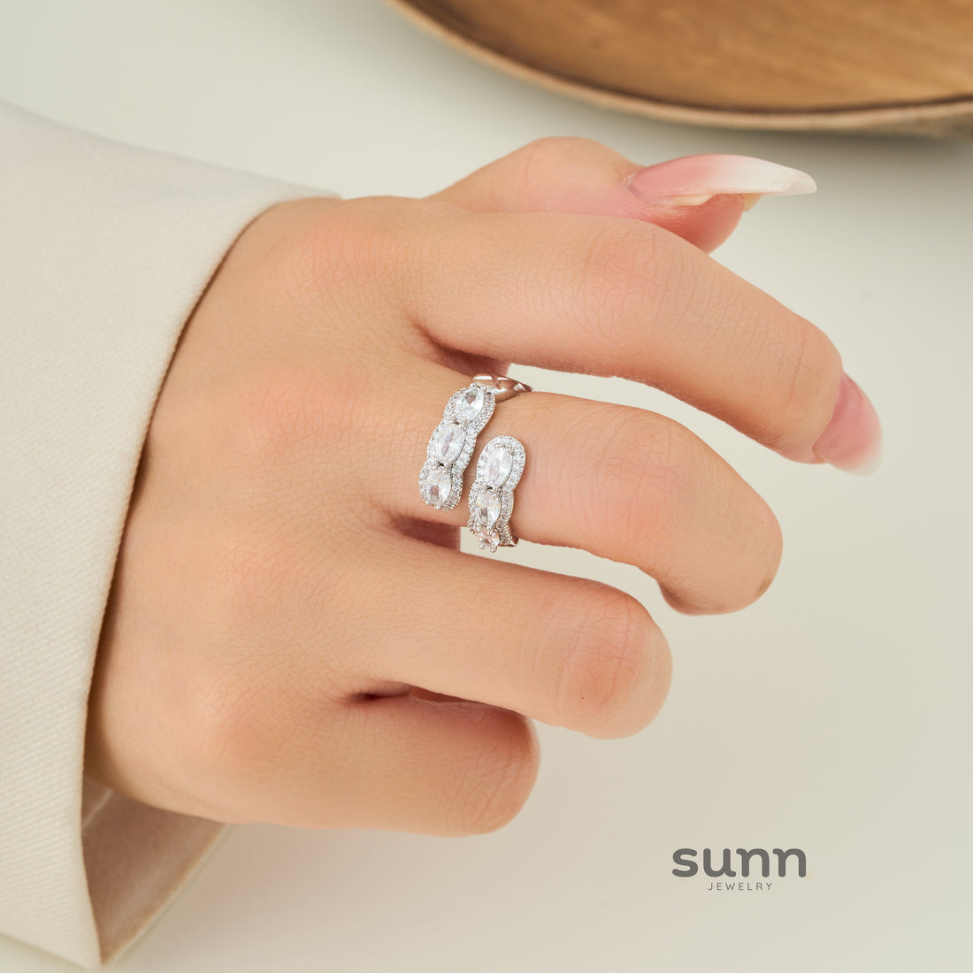 Janyla Colorful Zircon Ring [U9EXV7EE]