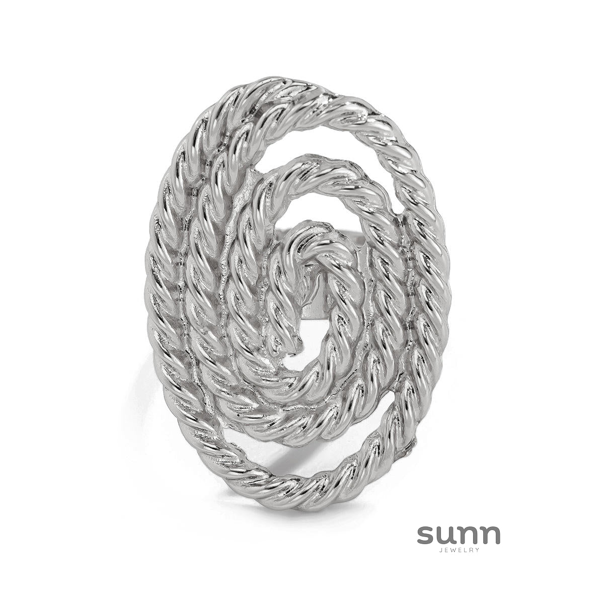 Janylah Sculptural Open Ring [ZI7YROKN]