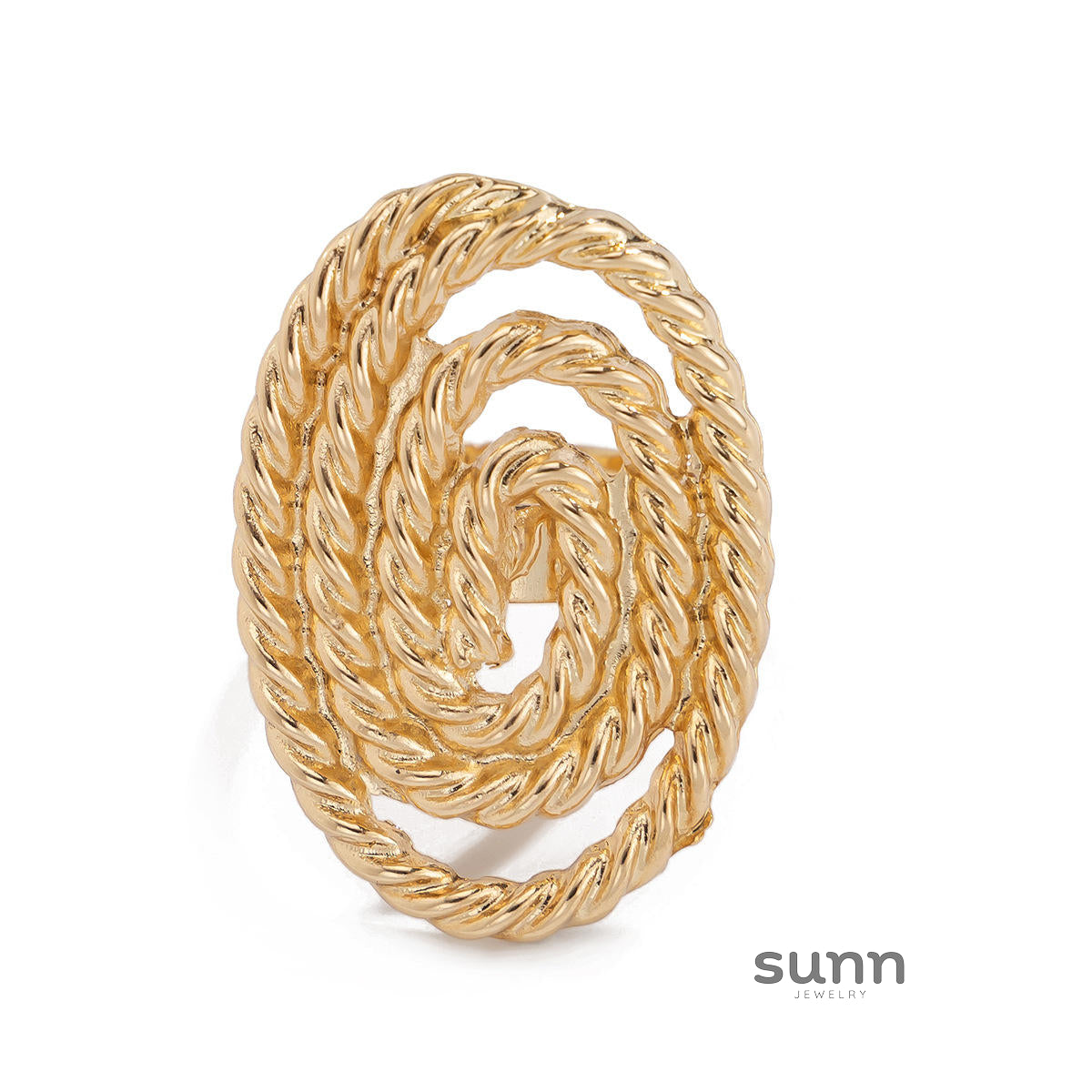 Janylah Sculptural Open Ring [C2C1BIX5]