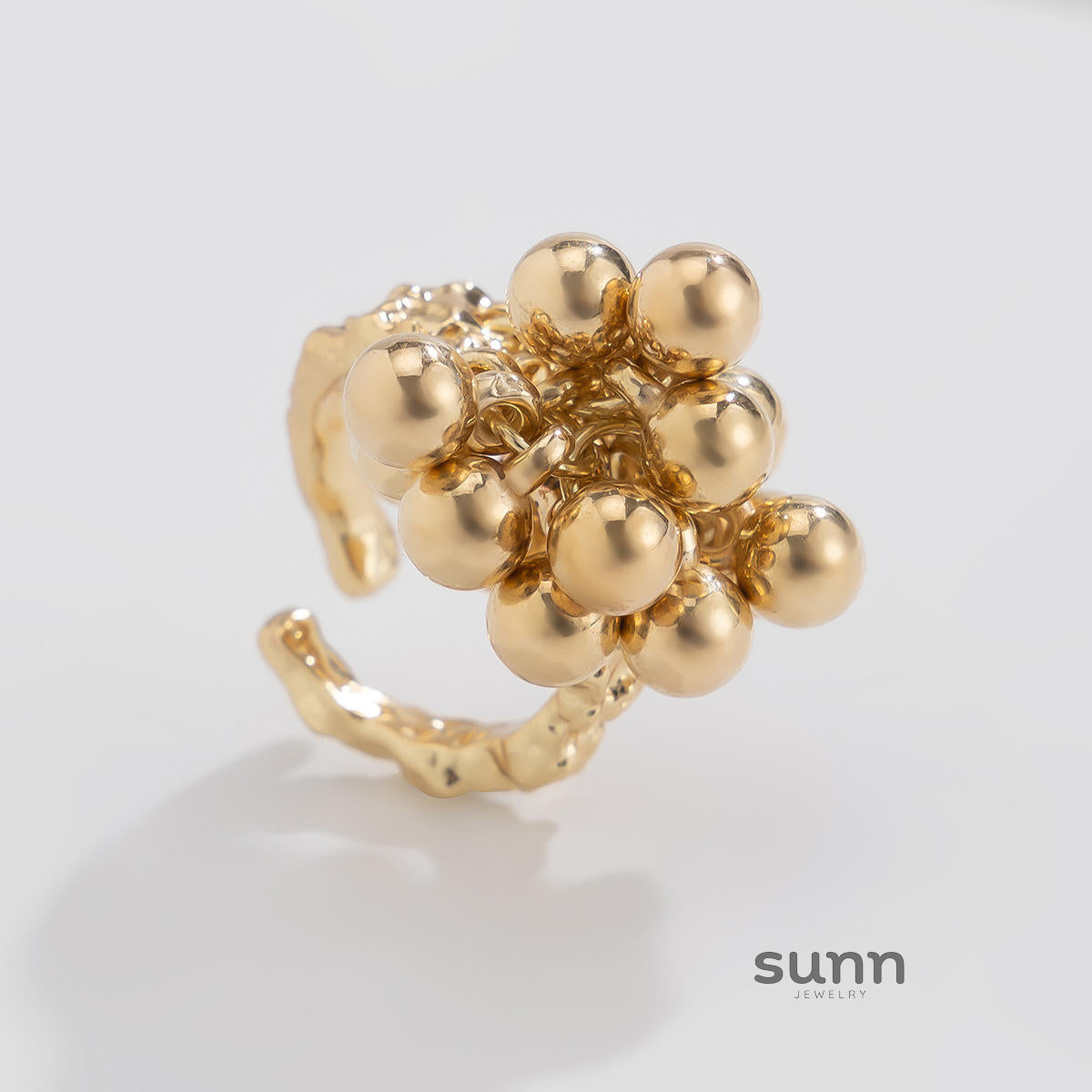 Janylah Sculptural Open Ring [YZN3W9QU]