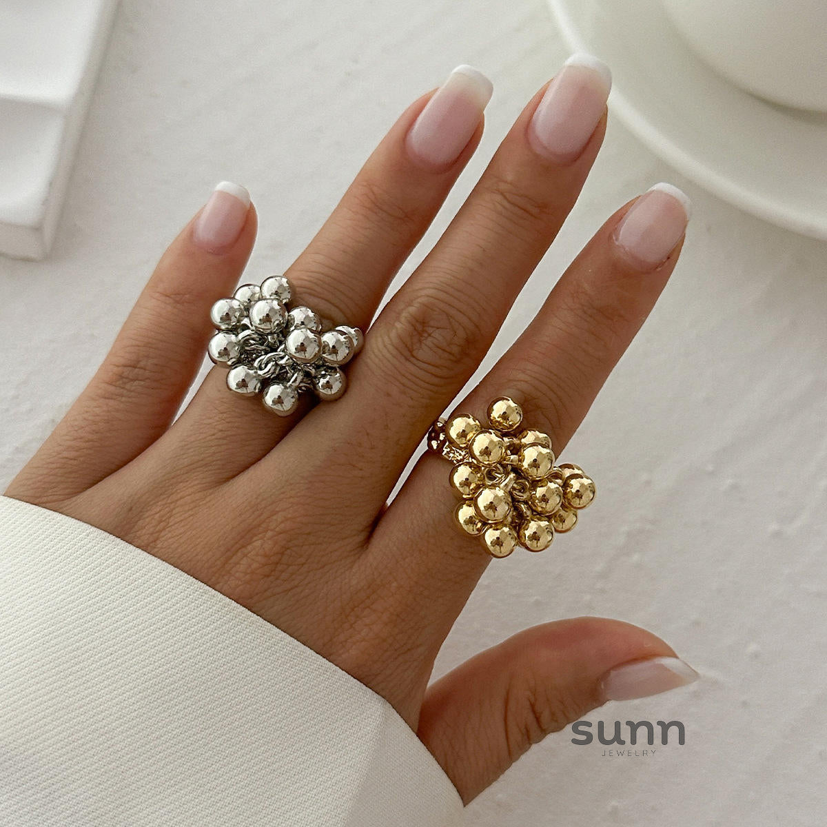Janylah Sculptural Open Ring [TCWE5OOY]
