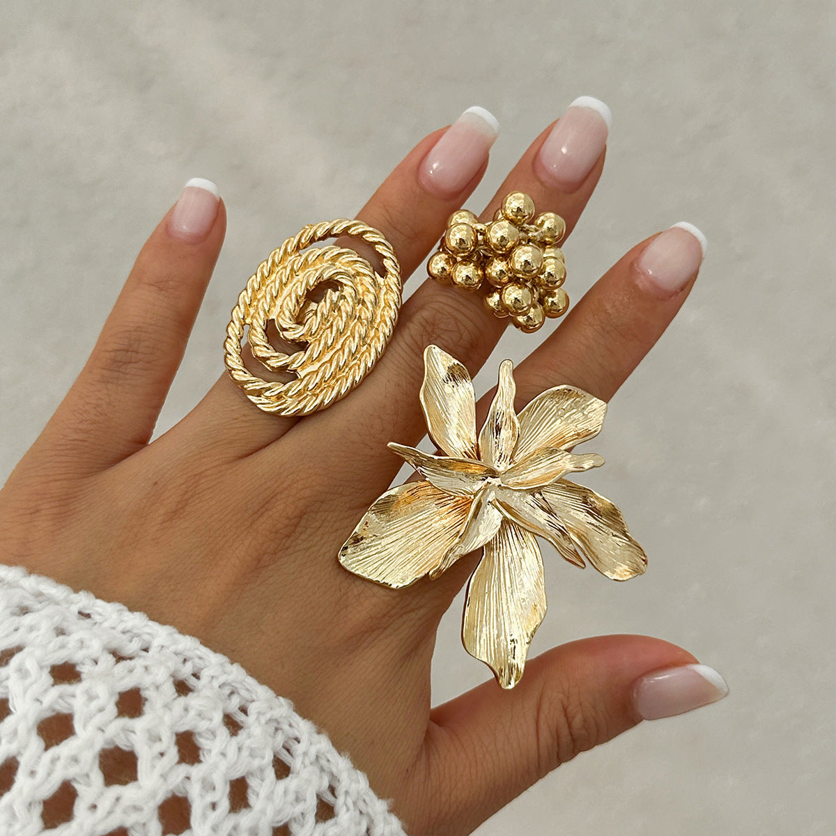 Janylah Sculptural Open Ring [6RICH8JW]