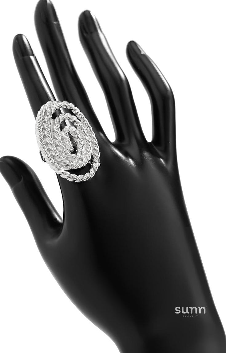 Janylah Sculptural Open Ring [FJ9DJCK7]