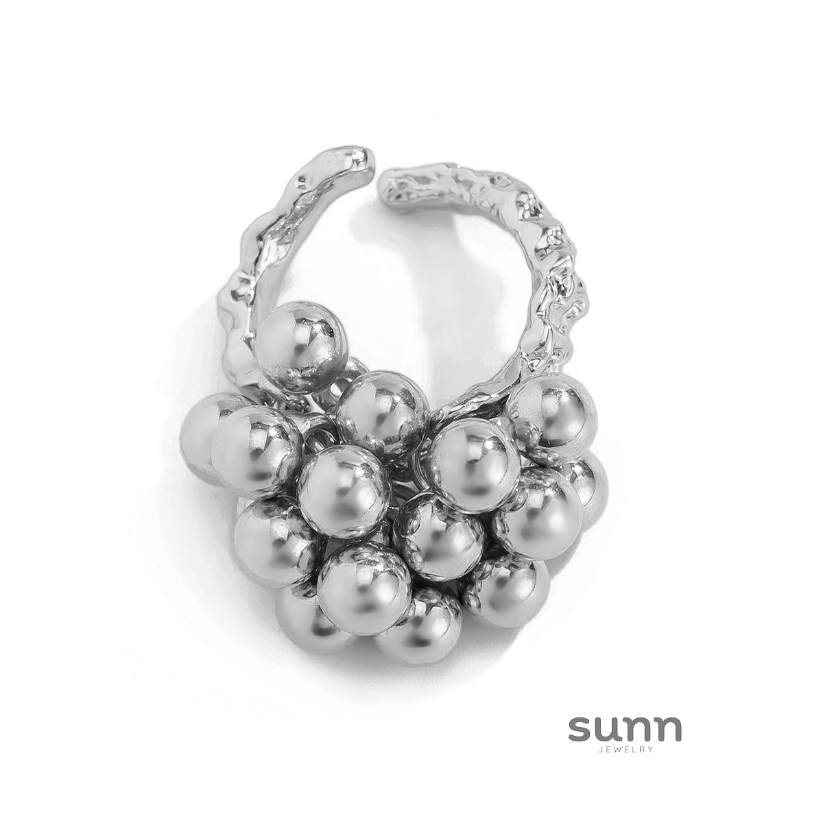 Janylah Sculptural Open Ring [4U9PHFD2]