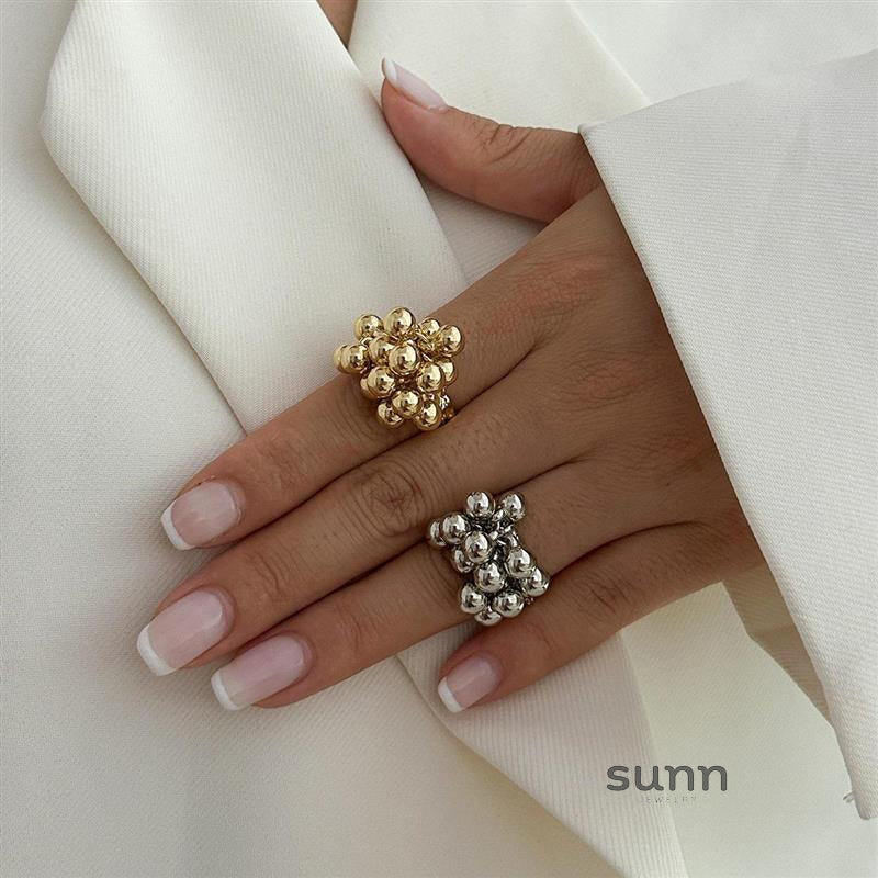 Janylah Sculptural Open Ring [D34JL5ZK]