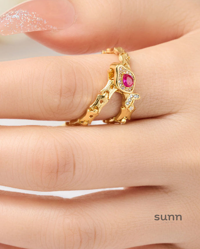Jariyah Serpent Zircon Ring [T3ITINYI]