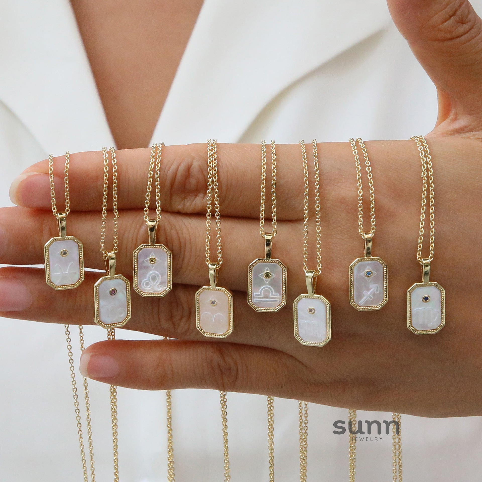 Jaslyn Constellation Birthstone Necklace [YLQWIQVS]