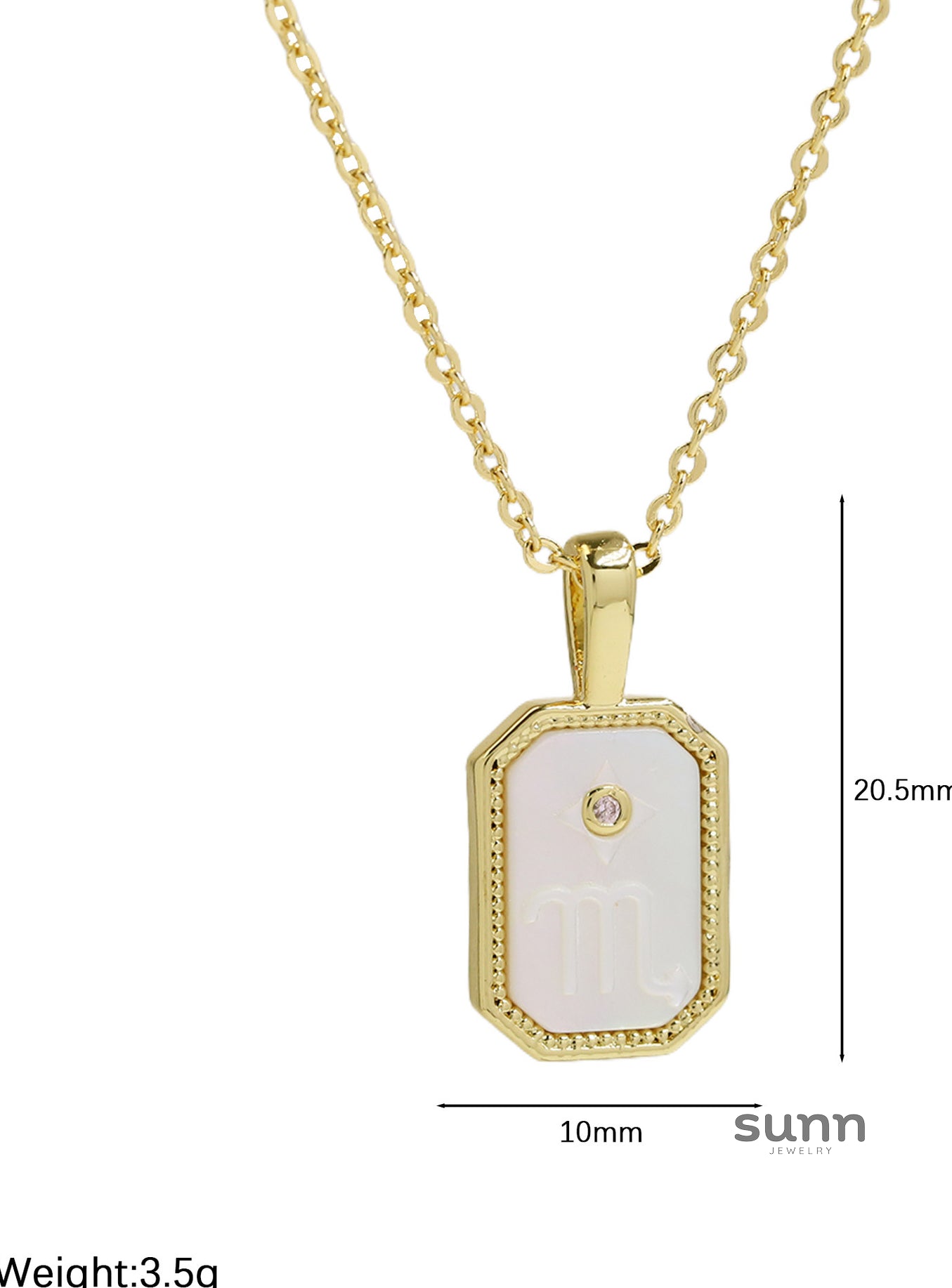 Jaslyn Constellation Birthstone Necklace [ORN9YOA6]