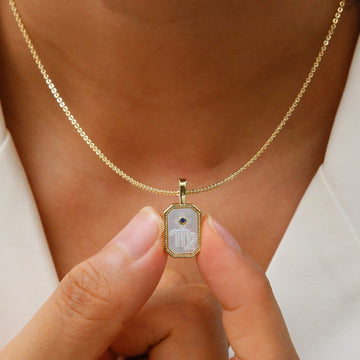 Jaslyn Constellation Birthstone Necklace [ILTIGNM8]