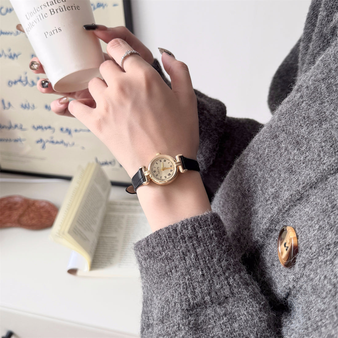 Jaslyn Elegant Mesh Watch [SL1Y4FCT]