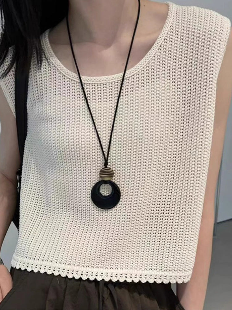 Jaxon Chinoiserie Resin Necklace [422G4FX5]