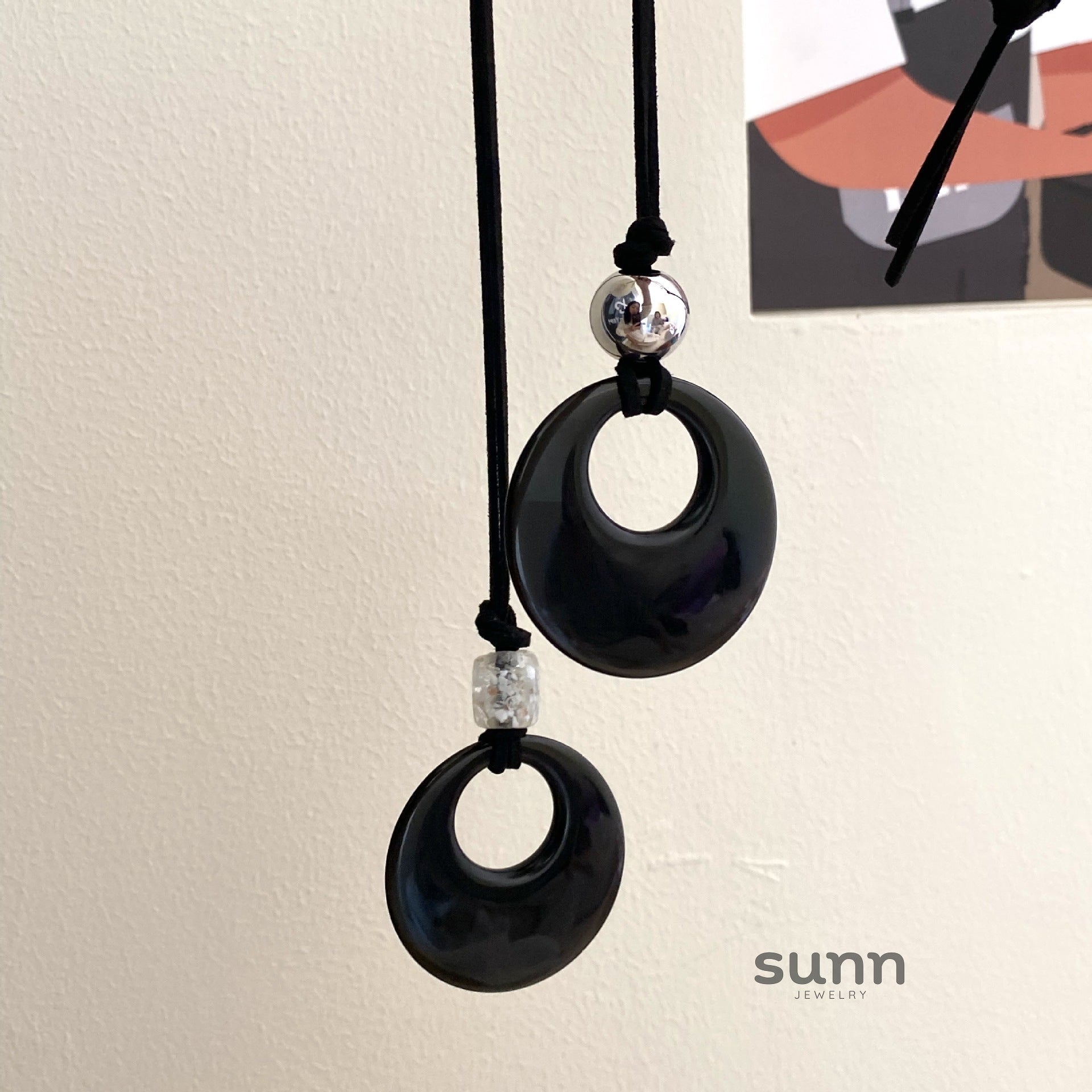 Jaxon Chinoiserie Resin Necklace [IHK0S6FI]