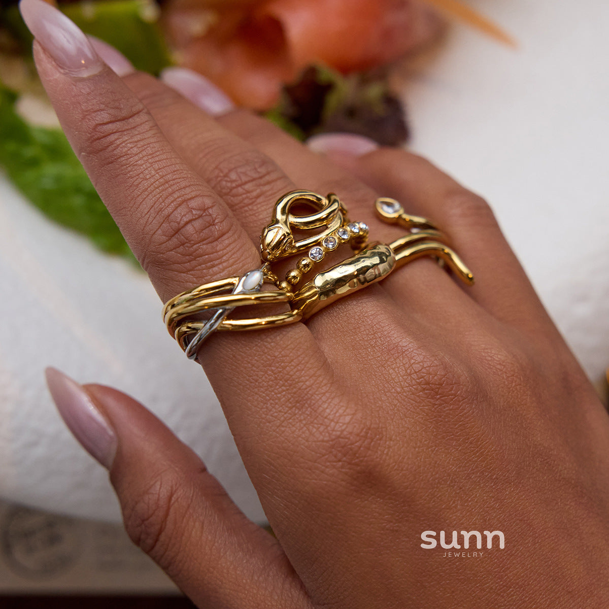 Jayanna Snake Statement Ring [KGWBZ5DS]