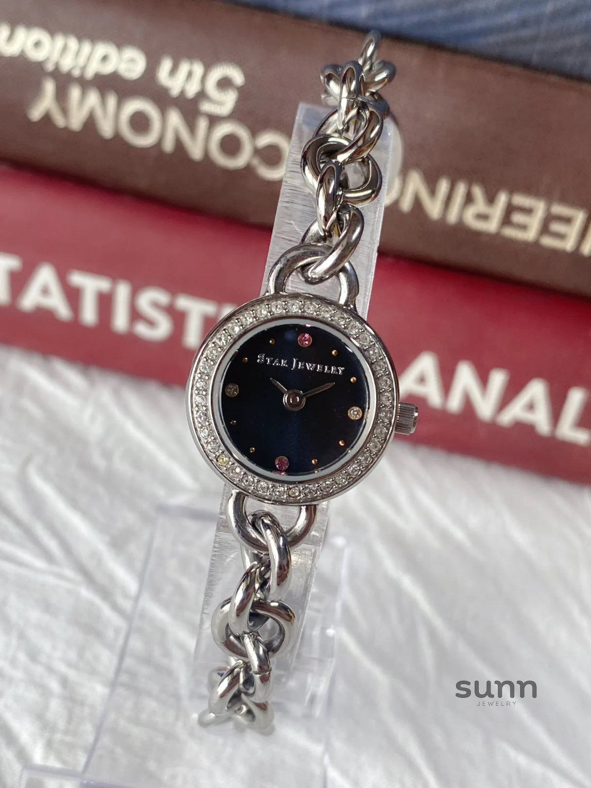 Jayda Dainty Shell Dial Watch