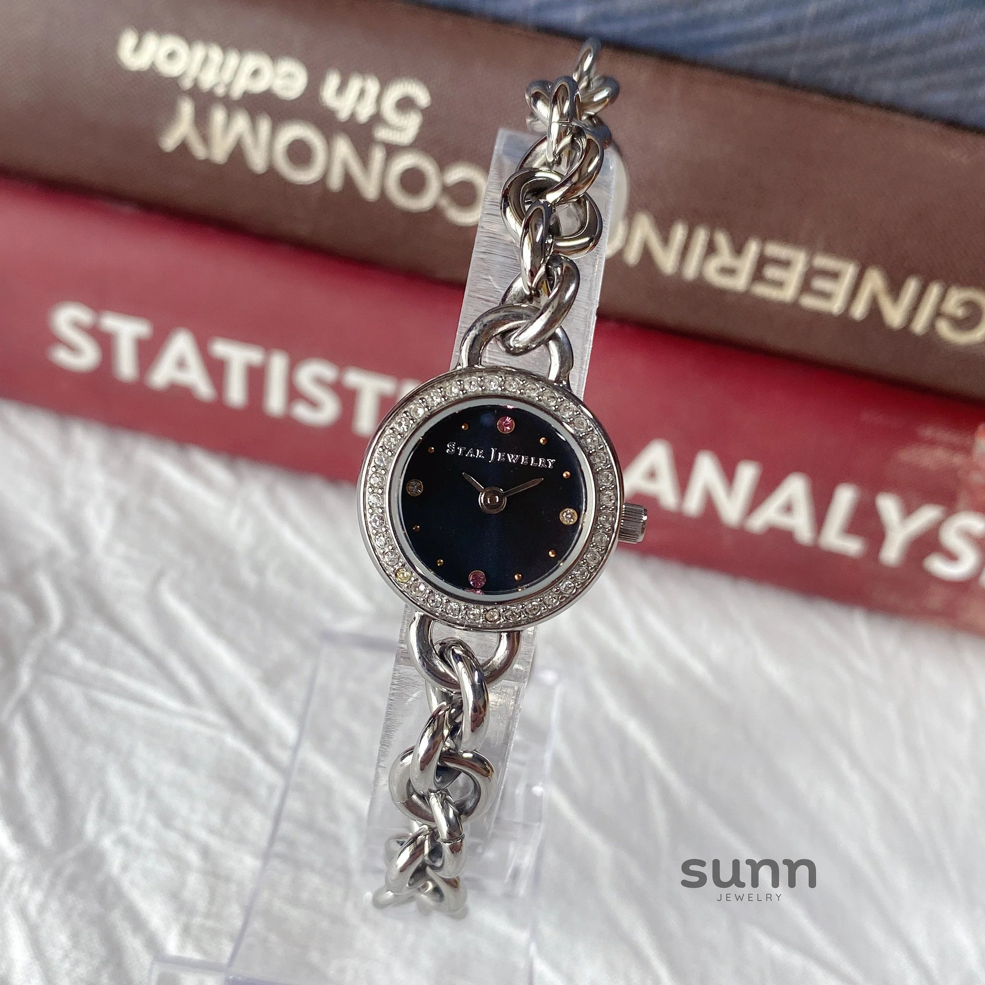 Jayda Dainty Shell Dial Watch