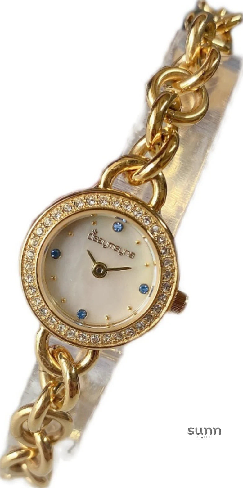 Jayda Dainty Shell Dial Watch