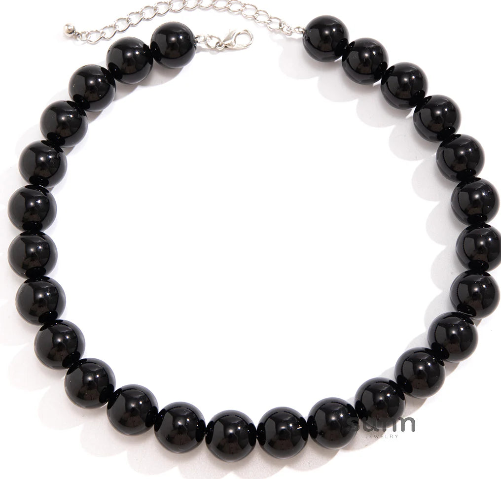 Jaydah Acrylic Bead Necklace