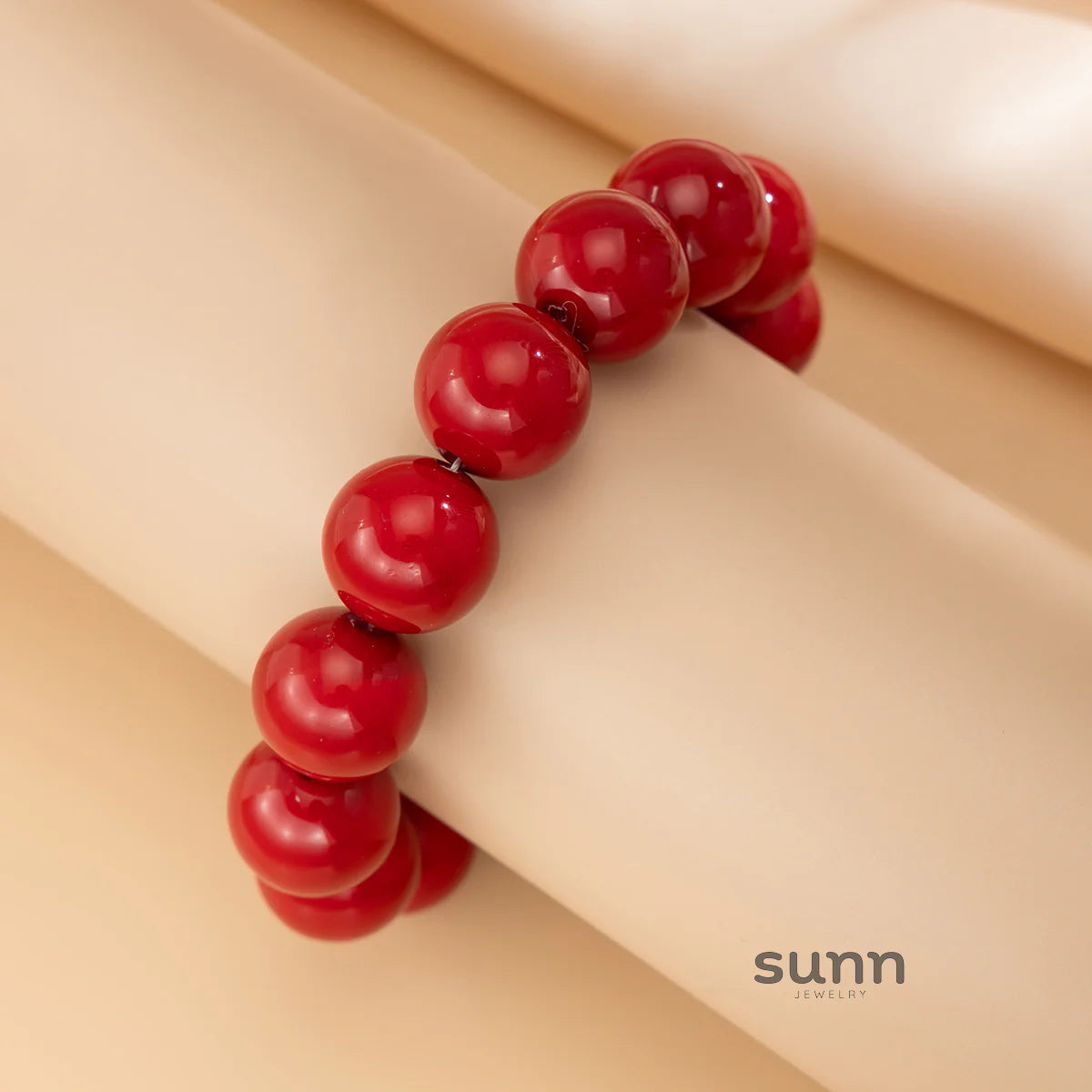 Jaydah Acrylic Bead Necklace