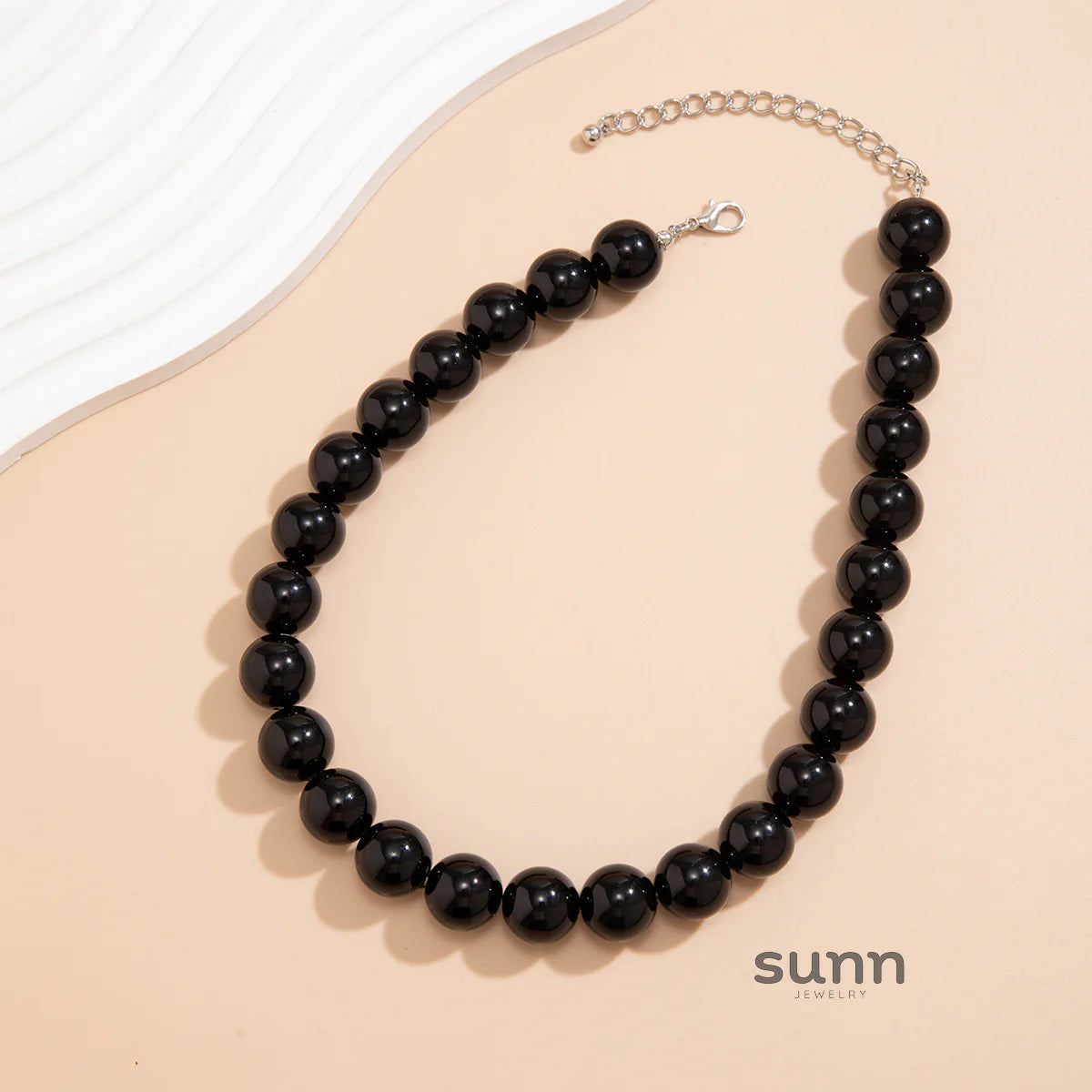 Jaydah Acrylic Bead Necklace