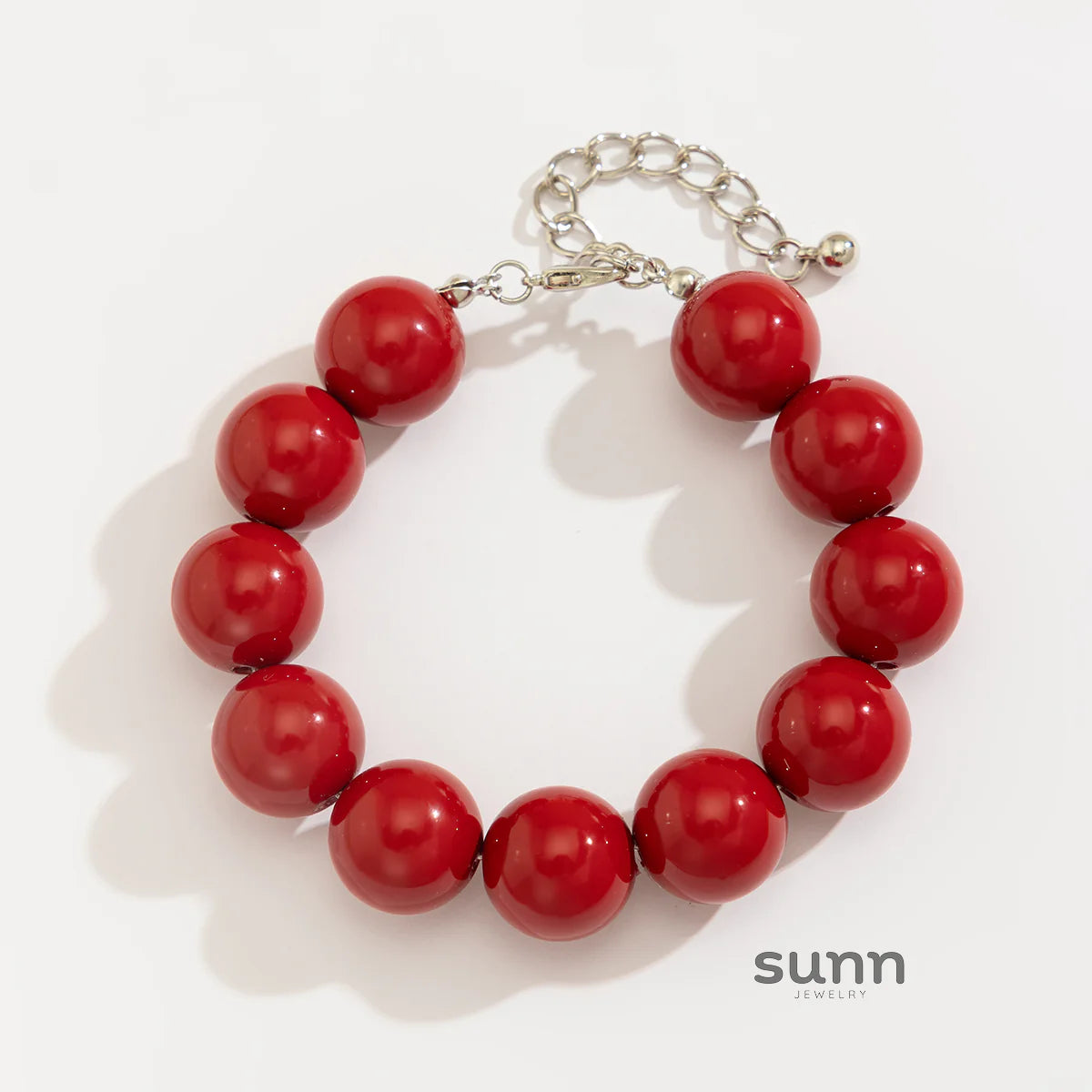 Jaydah Acrylic Bead Necklace