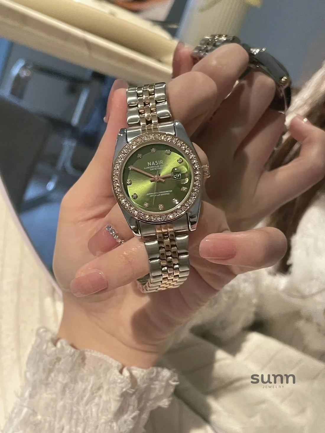 Jaydah Crystal Quartz Watch